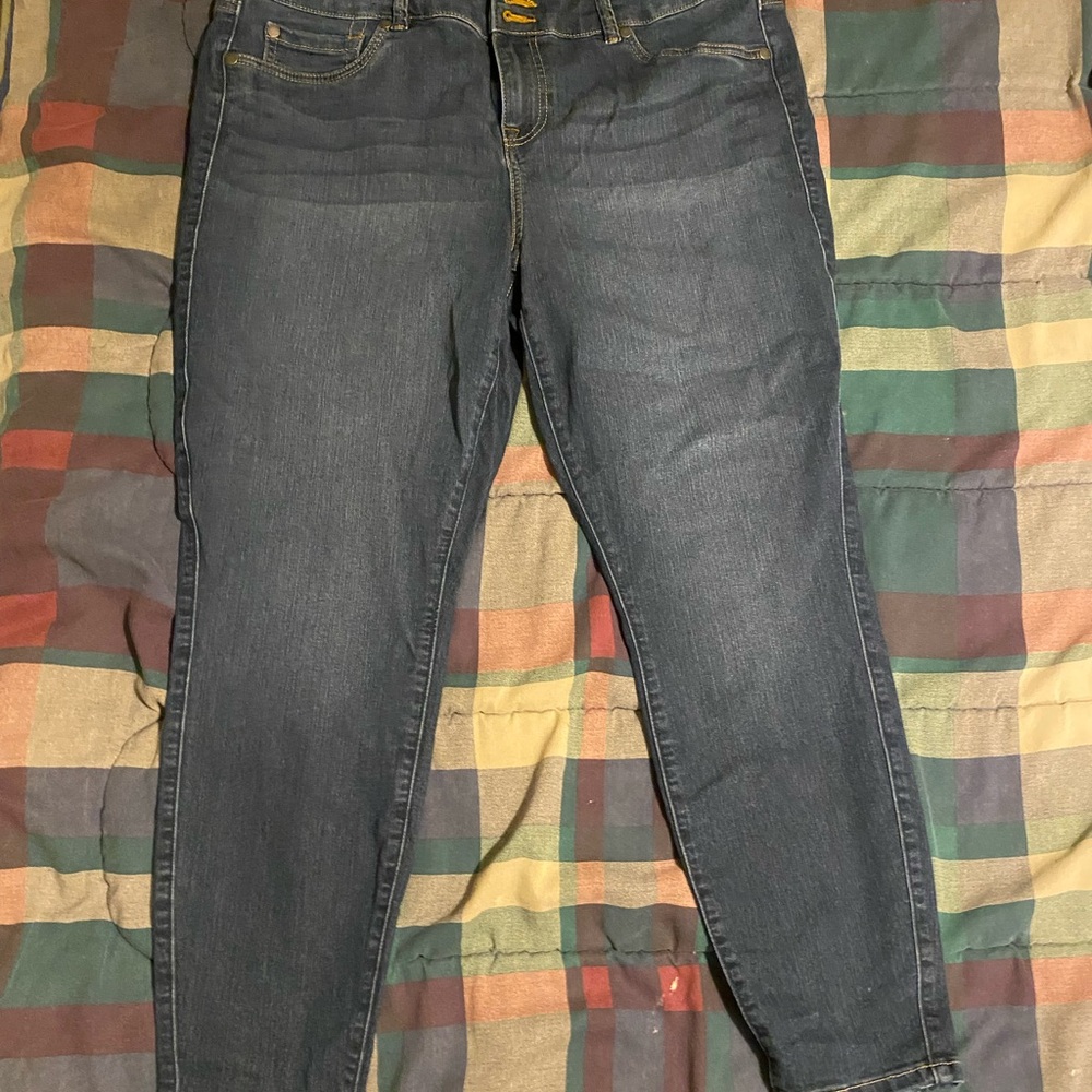 torrid Dark Wash High-Rise Skinny Jeans 18s